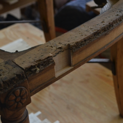 Sockets shouldered and dovetailed. Sockets shouldered and dovetailed.